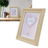Modern Photo Frame Wooden Color Innovative Display Picture Frame for Home Office BedroomL