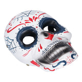 Resin Skull Shape Mask Unique Unisex Halloween Cosplay Costume Party Face Mask Props Decoration - Front View