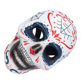 Resin Skull Shape Mask Unique Unisex Halloween Cosplay Costume Party Face Mask Props Decoration