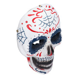 Resin Skull Shape Mask Unique Unisex Halloween Cosplay Costume Party Face Mask Props Decoration - Low Angle