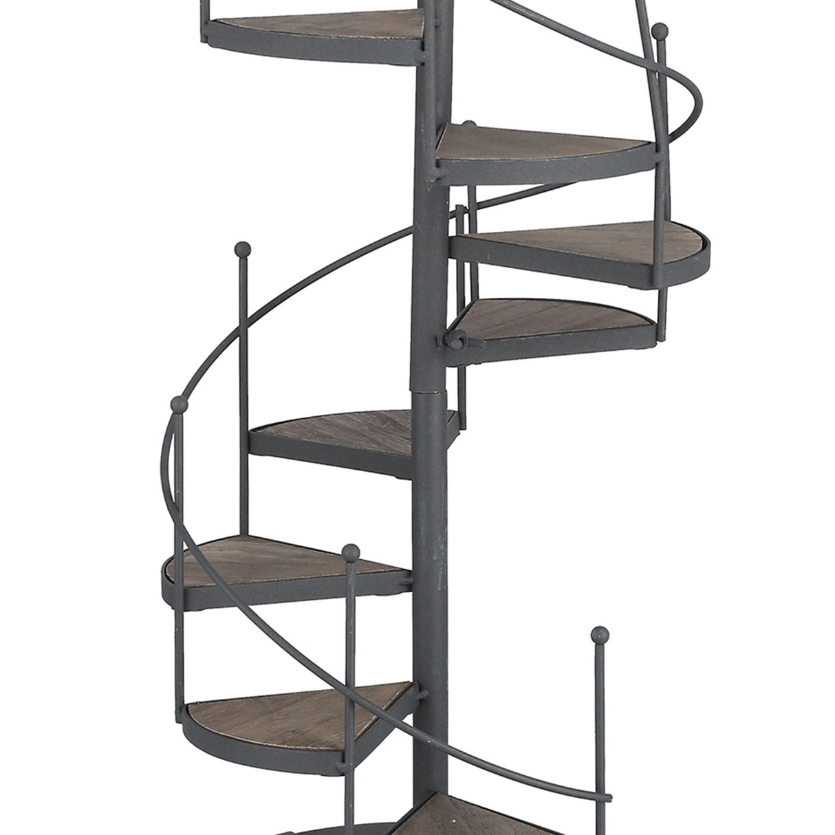 European Style Decorative Plant Shelf Multifuctional Wrought Iron Plant Rack Easy to Install for Balcony and Living Room