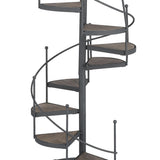 European Style Decorative Plant Shelf Multifuctional Wrought Iron Plant Rack Easy to Install for Balcony and Living Room - Extra Image