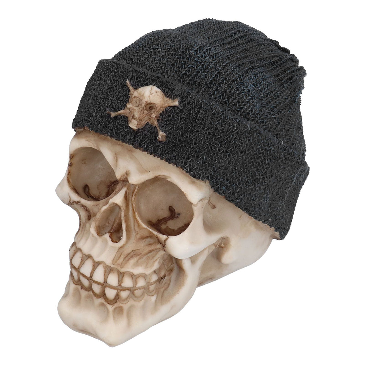 Resin Skull Durable Lightweight Halloween Decoration Resin Skull Ornament for Holiday Party