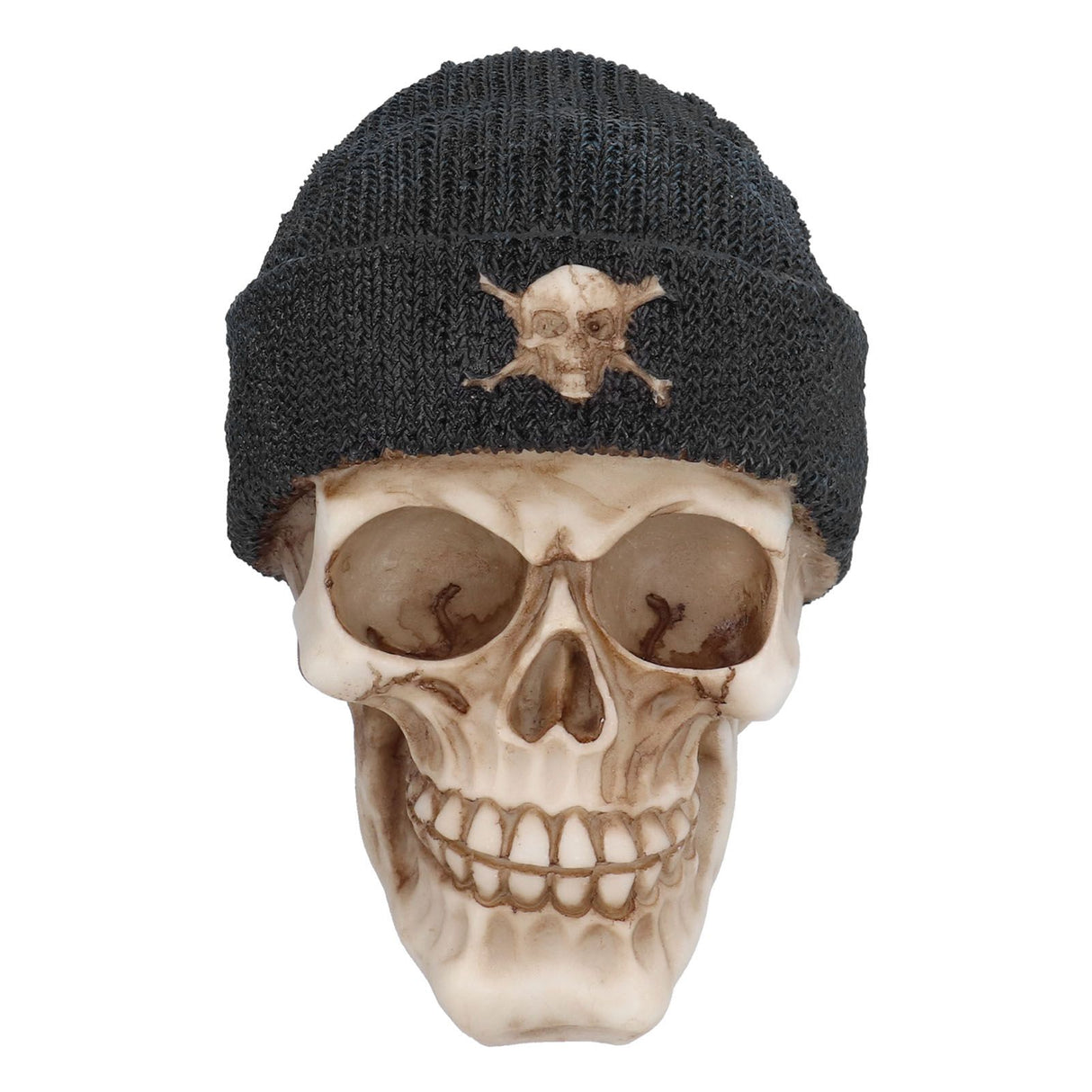 Resin Skull Durable Lightweight Halloween Decoration Resin Skull Ornament for Holiday Party