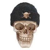 Resin Skull Durable Lightweight Halloween Decoration Resin Skull Ornament for Holiday Party
