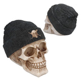 Resin Skull Durable Lightweight Halloween Decoration Resin Skull Ornament for Holiday Party