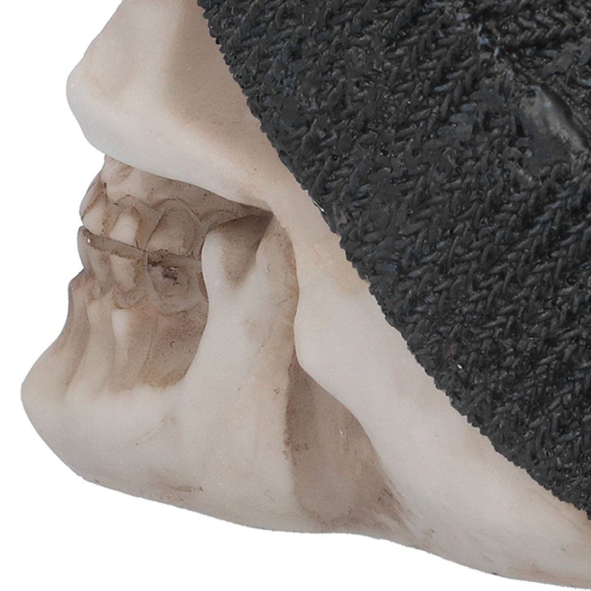 Resin Skull Durable Lightweight Halloween Decoration Resin Skull Ornament for Holiday Party