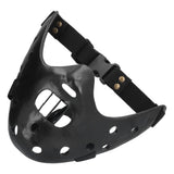 Lamb Mask Black Durable Adjustable Resin Cosplay Mask for Halloween Carnival Parties