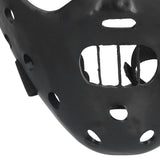 Lamb Mask Black Durable Adjustable Resin Cosplay Mask for Halloween Carnival Parties