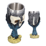 Skull Head Wine Goblet with Stainless Steel Inner Personalized Claw Skull Cup for Home - Extra Image