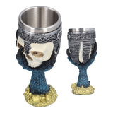 Skull Head Wine Goblet with Stainless Steel Inner Personalized Claw Skull Cup for Home - Extra Image