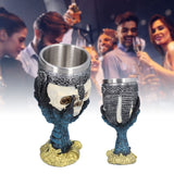 Skull Head Wine Goblet with Stainless Steel Inner Personalized Claw Skull Cup for Home - Extra Image