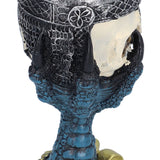 Skull Head Wine Goblet with Stainless Steel Inner Personalized Claw Skull Cup for Home
