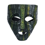 Innovative Pattern Halloween Mask Resin Horror Party Mask for Christmas Carnival Activity - Top-Down View