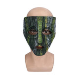 Innovative Pattern Halloween Mask Resin Horror Party Mask for Christmas Carnival Activity - Extra Image