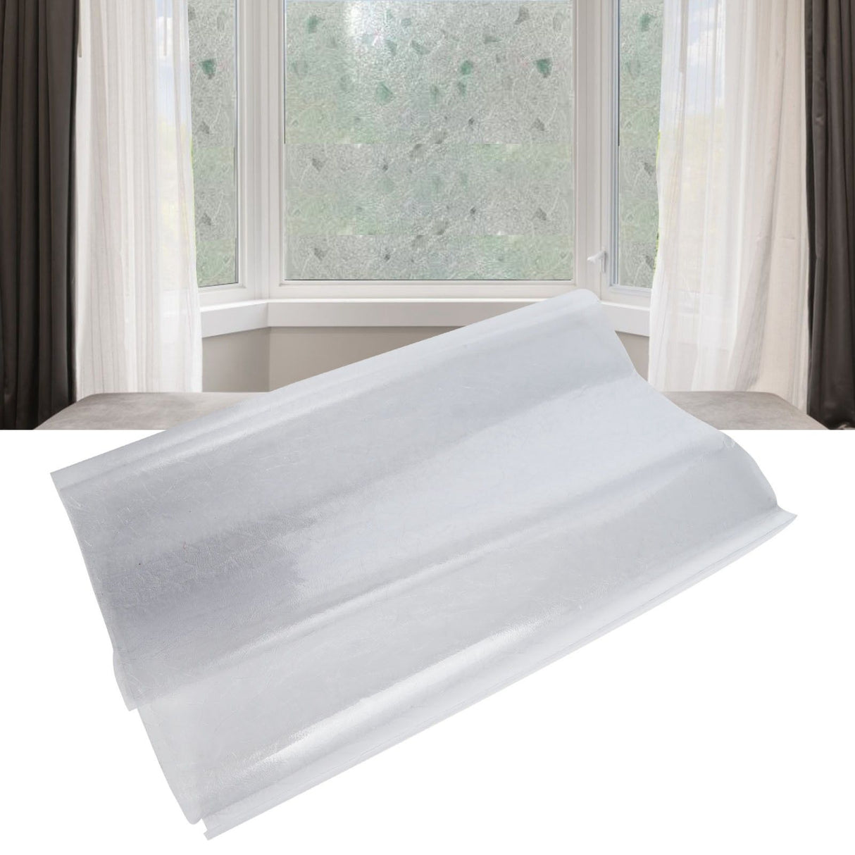 Static Window Cling Non Adhesive Glass Film Window Sticker Heat Insulation Window Decorative Film