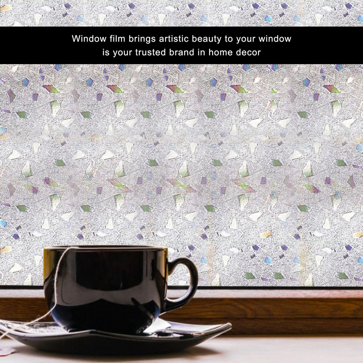 Static Window Cling Non Adhesive Glass Film Window Sticker Heat Insulation Window Decorative Film