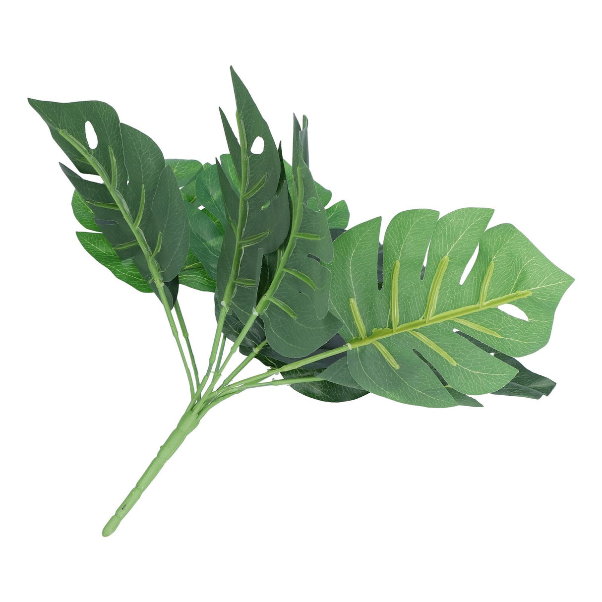 Artificial Monstera DIY Fake Monstera Leaf Artificial Plant for Garden Outdoor Wall Decoration