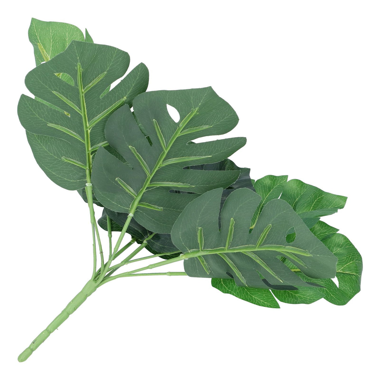 Artificial Monstera DIY Fake Monstera Leaf Artificial Plant for Garden Outdoor Wall Decoration