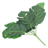 Artificial Monstera DIY Fake Monstera Leaf Artificial Plant for Garden Outdoor Wall Decoration