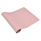 Computer Desk Pad Waterproof Two Color Double Sided Leather Desk Pad for Office and Home - 45-Degree Angle