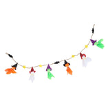 Pumpkin Witch Design Hanging Doll Halloween Pendant Ornament for Costume Party Bar DecorWithout Jingle Bell