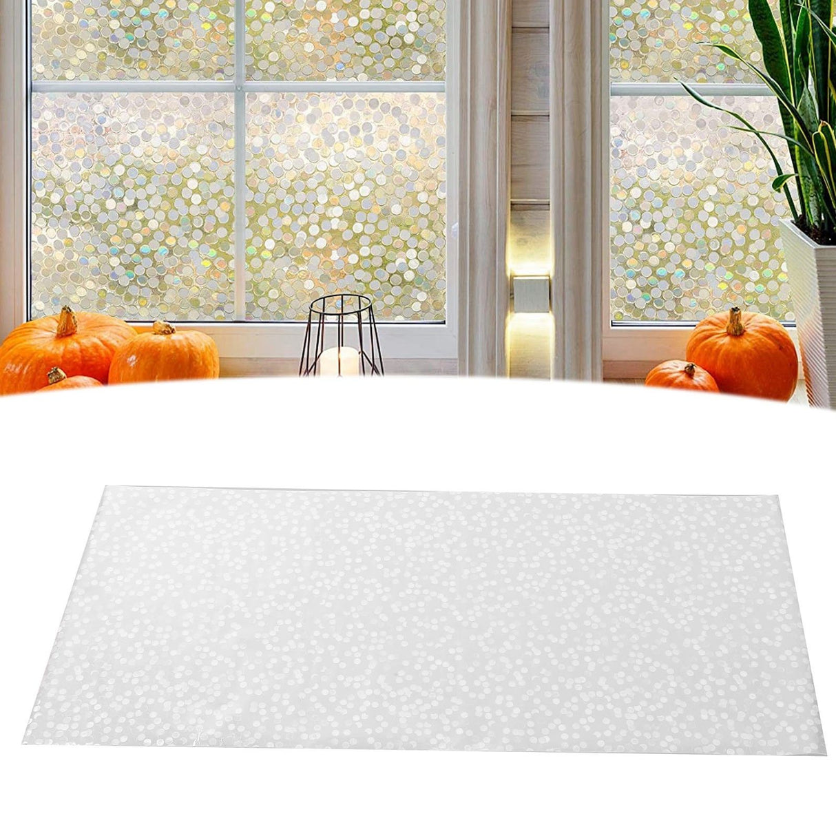Static Window Cling Glass Film Non Adhesive Window Sticker Heat Insulation Window Decorative Film