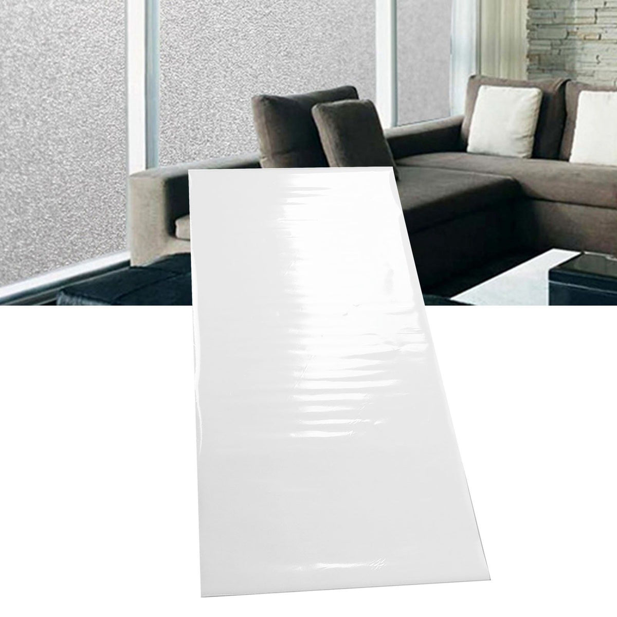 Window Film Non Glue Static Frosted Opaque Heat Insulating Sun Proof Window Sticker