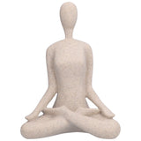 Yoga Pose Statue Nordic Sandstone Resin Yoga Pose Figurines Collectible Decoration Gifts for Home Office DecorBL560