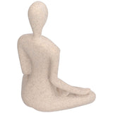 Yoga Pose Statue Nordic Sandstone Resin Yoga Pose Figurines Collectible Decoration Gifts for Home Office DecorBL560