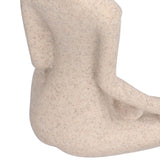Yoga Pose Statue Nordic Sandstone Resin Yoga Pose Figurines Collectible Decoration Gifts for Home Office DecorBL560 - Extra Image