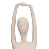 Yoga Pose Statue Nordic Sandstone Resin Yoga Pose Figurines Collectible Decoration Gifts for Home Office DecorBL561 - Extra Image