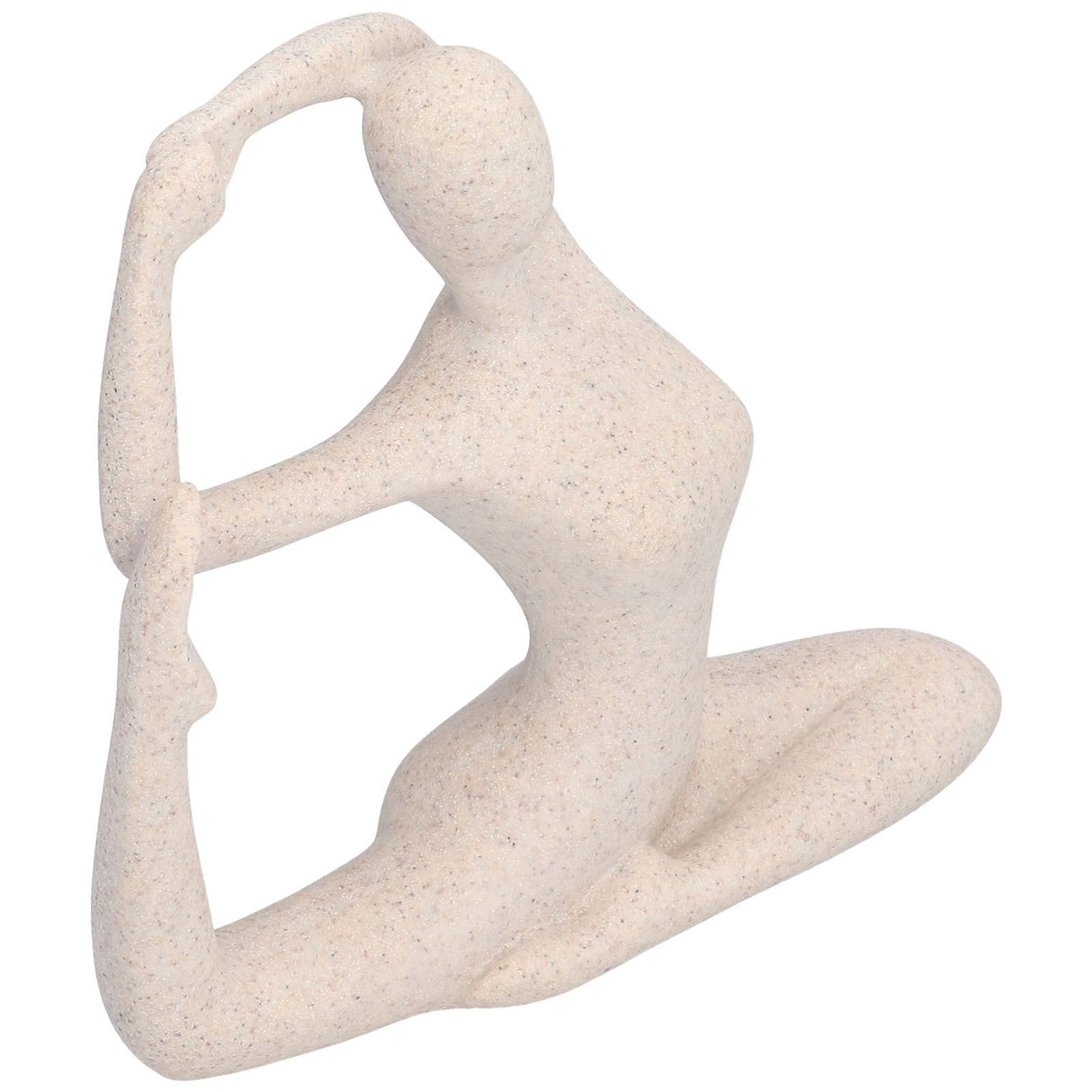 Yoga Pose Statue Nordic Sandstone Resin Yoga Pose Figurines Collectible Decoration Gifts for Home Office DecorBL562