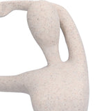 Yoga Pose Statue Nordic Sandstone Resin Yoga Pose Figurines Collectible Decoration Gifts for Home Office DecorBL562