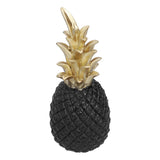 Resin Artificial Pineapple Decoration Household Decorative Pineapple Nordic Home Desk Decor DecorationBlack Gold, Medium