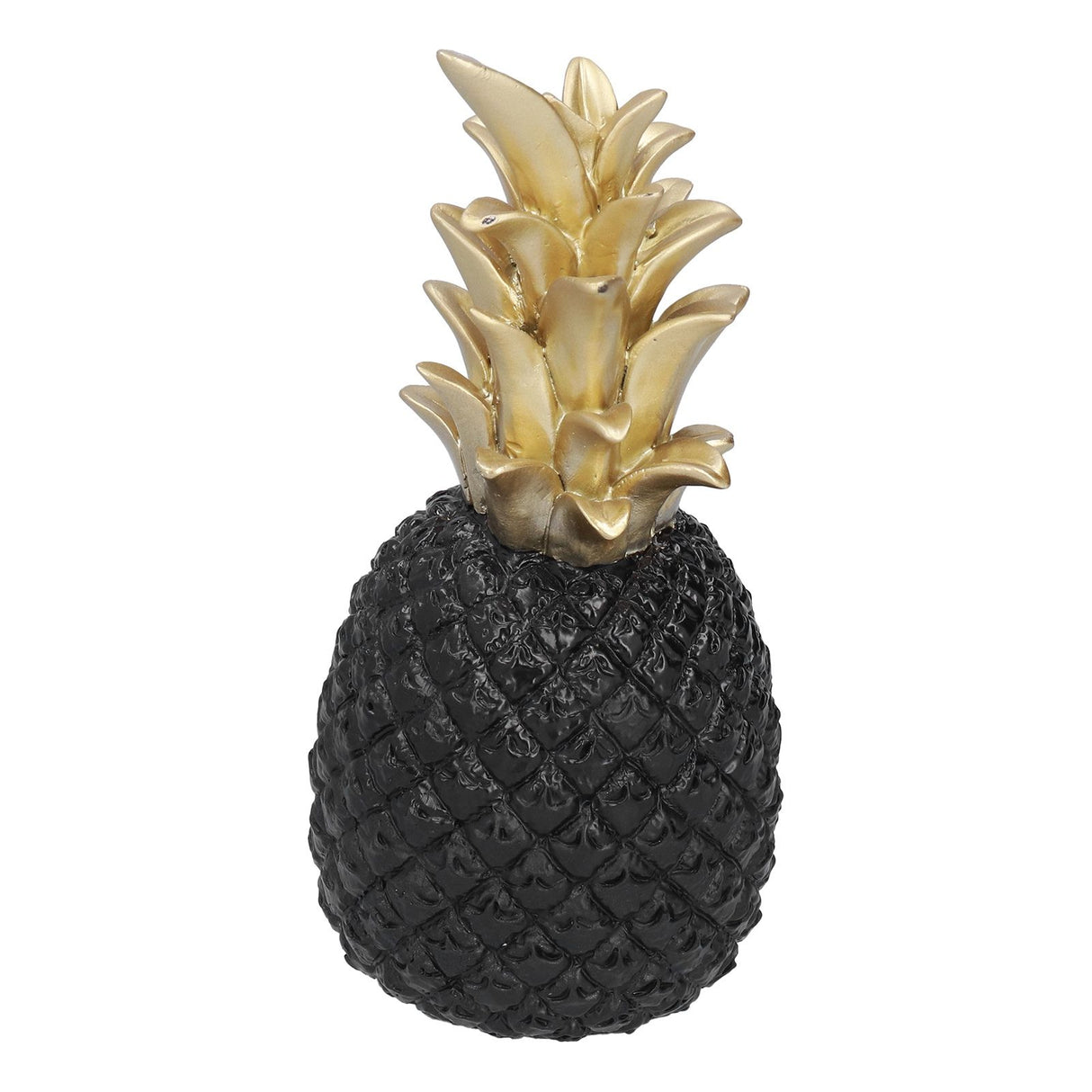 Resin Artificial Pineapple Decoration Household Decorative Pineapple Nordic Home Desk Decor DecorationBlack Gold, Medium