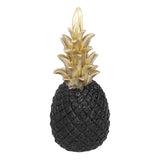 Resin Artificial Pineapple Decoration Household Decorative Pineapple Nordic Home Desk Decor DecorationBlack Gold, Medium