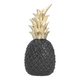 Resin Artificial Pineapple Decoration Household Decorative Pineapple Nordic Home Desk Decor DecorationBlack Gold, Medium