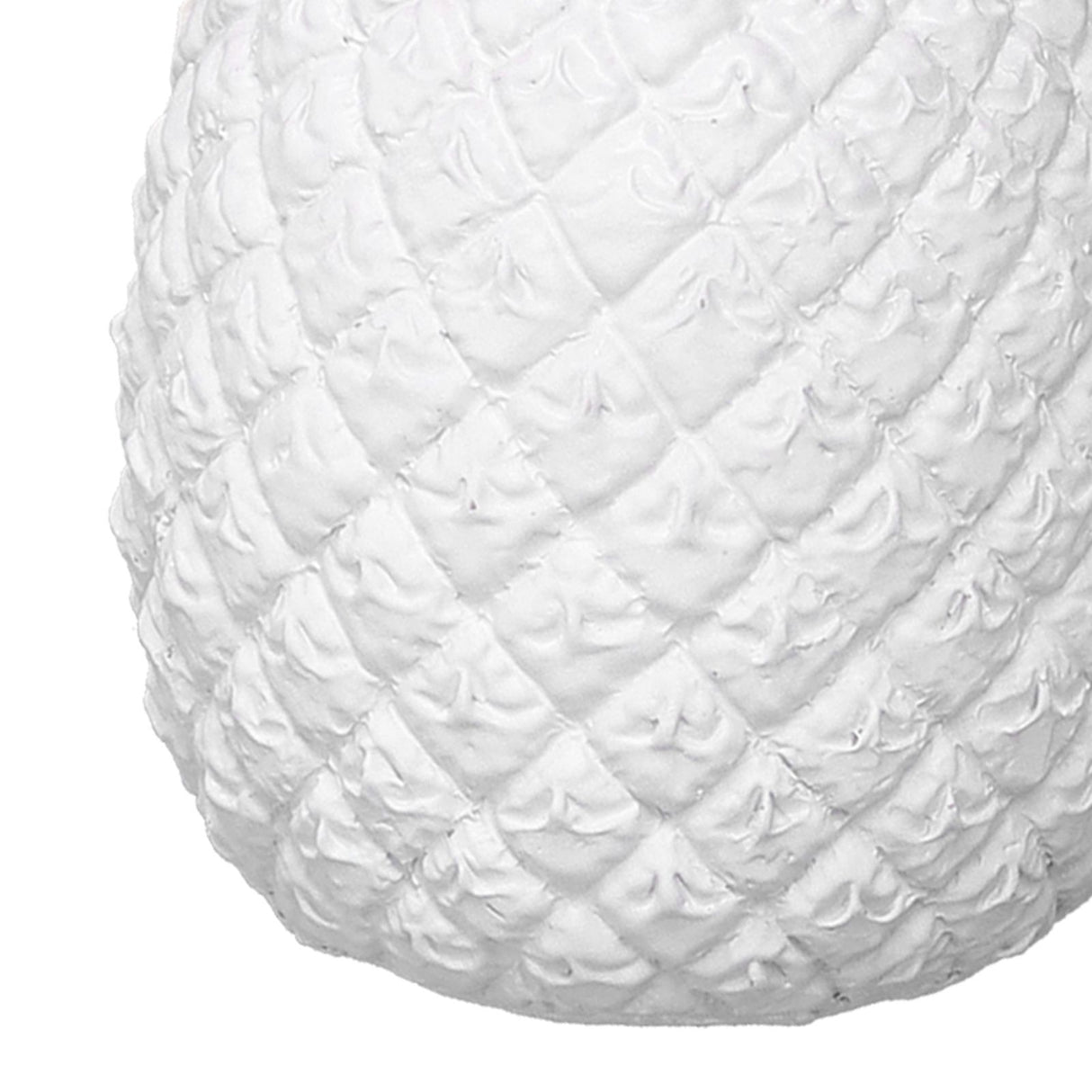 Resin Artificial Pineapple Decoration Household Decorative Pineapple Nordic Home Desk Decor DecorationWhite Gold, Medium