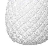 Resin Artificial Pineapple Decoration Household Decorative Pineapple Nordic Home Desk Decor DecorationWhite Gold, Medium