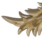 Resin Artificial Pineapple Decoration Household Decorative Pineapple Nordic Home Desk Decor DecorationWhite Gold, Medium