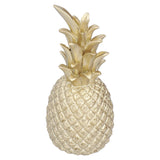 Resin Artificial Pineapple Decoration Household Decorative Pineapple Nordic Home Desk Decor DecorationGold, Medium - 45-Degree Angle