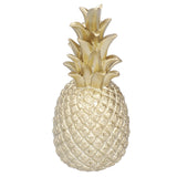 Resin Artificial Pineapple Decoration Household Decorative Pineapple Nordic Home Desk Decor DecorationGold, Medium - Close-Up Angle