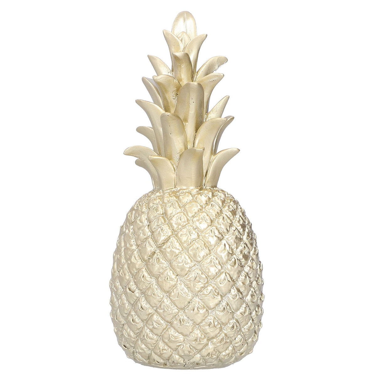 Resin Artificial Pineapple Decoration Household Decorative Pineapple Nordic Home Desk Decor DecorationGold, Medium