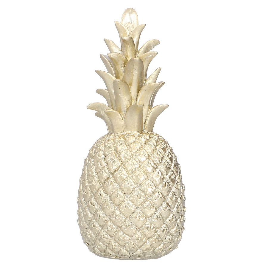 Resin Artificial Pineapple Decoration Household Decorative Pineapple Nordic Home Desk Decor DecorationGold, Medium