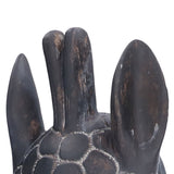 Wall Sculpture Innovative Decorative Durable Animal Head Wall Decor for Living Room Home OfficeJ825 Half Faced Deer Head - Extra Image