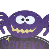 2 PCS Halloween Wooden Pendant Country Style Spider Party Pendant Scene Decoration