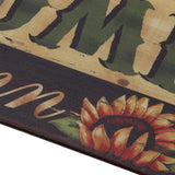 2pcs Halloween Sunflower Wooden Welcome Sign Fall Autumn Decorative Wall Board Hanging Ornaments for Indoor Outdoor Decor - Extra Image