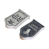 Halloween Tombstone Halloween Tombstone Yard Decoration for Halloween Party Graveyard and Outdoor Lawn - Side View