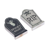 Halloween Tombstone Halloween Tombstone Yard Decoration for Halloween Party Graveyard and Outdoor Lawn - Top-Down View
